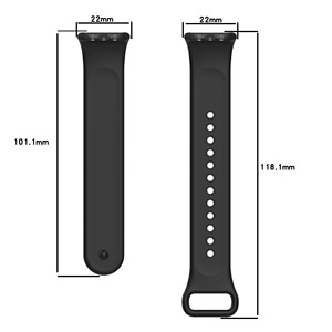 Eraysun Bracelet de montre coloré pour <span class=keywords><strong>Honor</strong></span> <span class=keywords><strong>Band</strong></span> 9 Bracelet étanche remplaçable en silicone respirant - Product Image 2