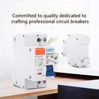 Disjoncteur miniature WZOODQ B5-63 OEM/ODM direct usine, 1P 6KA, unité de déclenchement électronique en cuivre, protection AC 400V 50/60Hz
