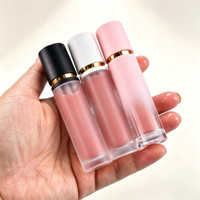 Rouge à lèvres liquide personnalisé mat, brillant ou effet miroir, sans huile, pour des lèvres douces, cosmétique longue tenue de haute qualité 8ML