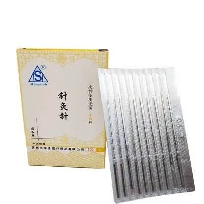 Tek kullanımlık Shunhe marka akupunktur iğnesi