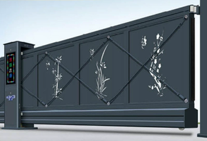 Puertas Corredizas Automatizadas <span class=keywords><strong>para</strong></span> Propiedades, Diseño Moderno y Duradero en Aluminio y Acero Forjado <span class=keywords><strong>para</strong></span> Villas, <span class=keywords><strong>Casas</strong></span> y Propiedades Privadas - Product Image 5