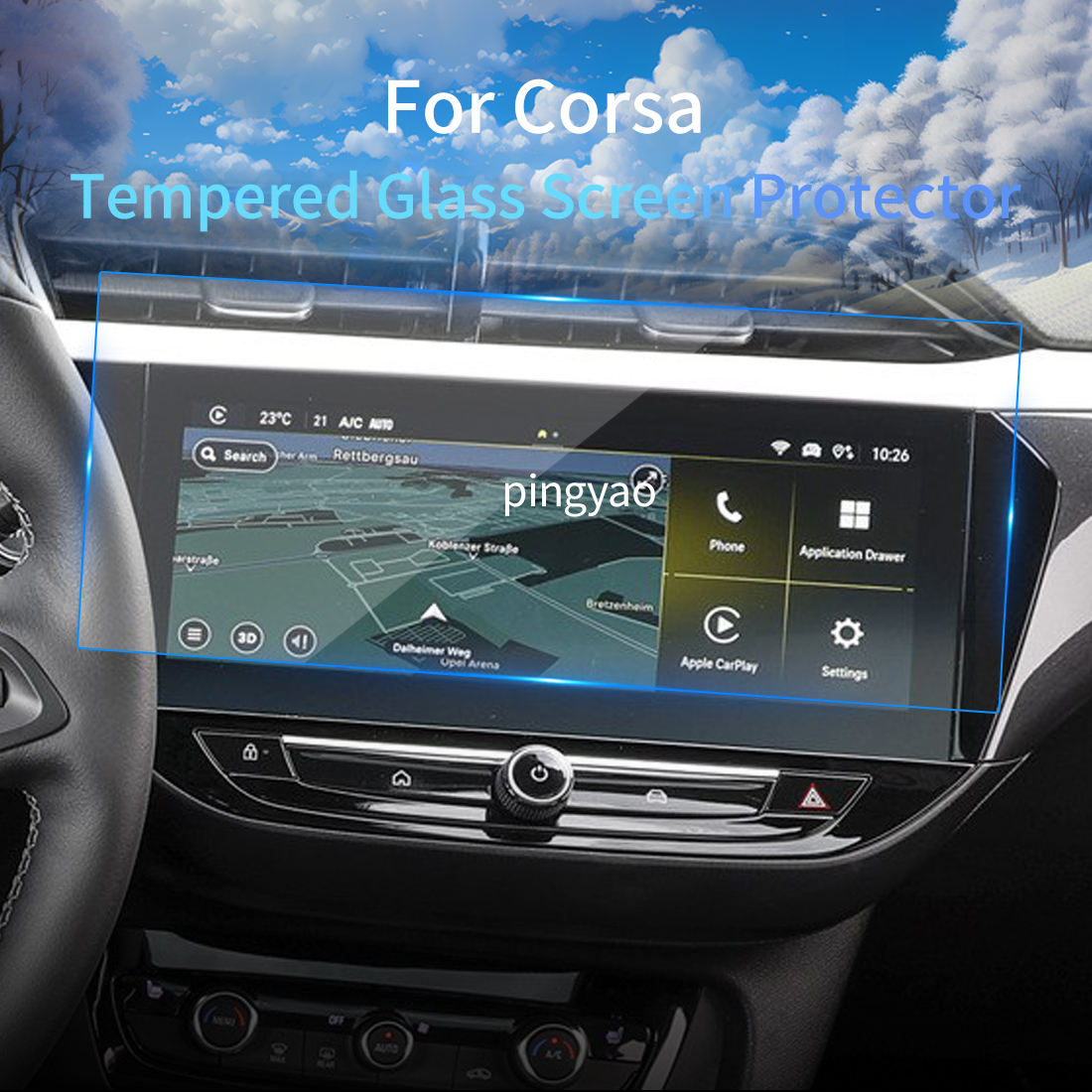 Para NAV 10 pulgadas