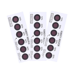 PCB ngành công nghiệp độ nhạy cao độ ẩm phát hiện màu nâu để màu xanh 3 6 điểm coban miễn phí lưu huỳnh miễn phí độ ẩm thẻ - Product Image 1