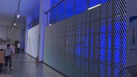 LED Ekranlar Özel Katlanabilir Reklam Katlanabilir Şeffaf Açık Hava LED Ekran Dokunmatik Ekran
