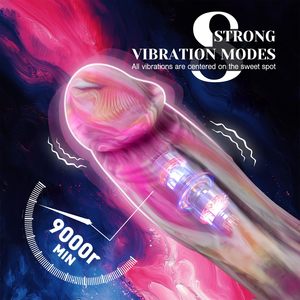 Silicone realistico pene giocattoli per adulti G punto <span class=keywords><strong>Vagina</strong></span> stimolazione sessuale realistico spesso grande mostro vibrante Dildo per donne uomini - Product Image 2