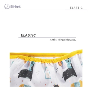 Elinfant Couvre-couche en tissu imperméable imprimé taille XL réglable pour grands bébés 10-20kg - Product Image 6
