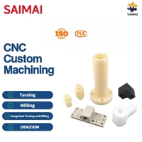 Servicios de Mecanizado de Precisión de Alta Calidad, Piezas de Plástico ABS y Nylon Mecanizadas por CNC, Personalización Específica de Hardware