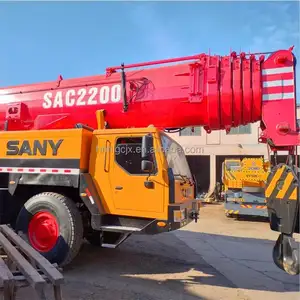 Good Price SANY SAC2200 Mobile Truck Crane Used 220 Ton All Terrain Cranes For Sale