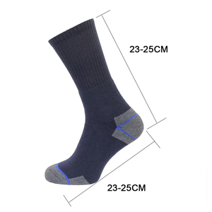 Heavy Duty Cotton Work Crew <strong>Socks</strong> Thick Men's Cushioned Work <strong>Boot</strong> <strong>Socks</strong> for Workout - Product Image 2