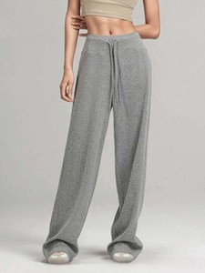 <span class=keywords><strong>Pantaloni</strong></span> Sportivi Casual da <span class=keywords><strong>Donna</strong></span> Americani, Nuovi Modelli Autunno Inverno, Slim Fit, Gamba Larga, Stile Rilassato, <span class=keywords><strong>Felpati</strong></span> - Product Image 3