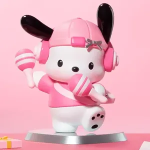 POPMART SANRIOEE personaggi rosa partito <span class=keywords><strong>serie</strong></span> Blind Box giocattoli Kawaii Anime Action Figure Caixa Caja sorpresa mistero scatola bambole - Product Image 3