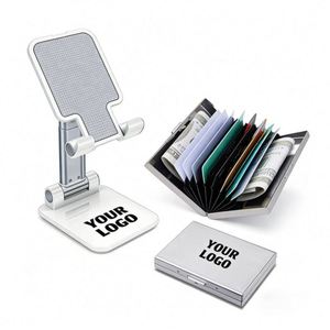 Wholesale Adjut Mobile Holder With Logo <b>Small</b> Business Office Promo <b>Gift</b> Aluminum Alloy Phone Stand Holders Custom <b>Gifts</b> - Product Image 1