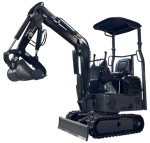 آلات نقل الأرض 1t t t ، حفار خلفي قابل للجر ، 2t t 3t EPA CE CE Escavator مع مرفق - Product Image 2