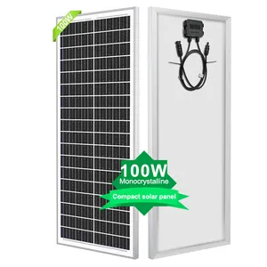 Прочные монофоновые solares costo 100 Вт 12 В комплект солнечных панелей PV Модуль 120 Вт 150 Вт домашняя солнечная панель для яхты