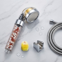 Purc — pomme de douche avec tube, dispositif pour l'élimination de la lumière au chlore avec filtres de remplacement et de vitamine C
