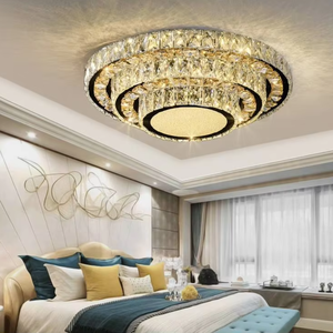 Nhà hàng mới phòng khách trần ánh sáng sang trọng pha lê Đèn trần cho nội thất hiện đại - Product Image 3