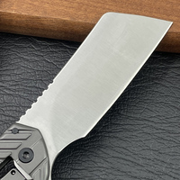 Couteau pliant de poche 3445, lame en acier 8CR13Mov, manche plein tang, couteaux tactiques de survie pour le camping et la randonnée en plein air, outil multifonction