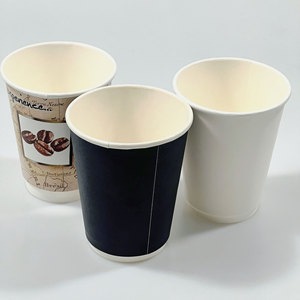 Tasses à café jetables biodégradables à double paroi de qualité alimentaire <span class=keywords><strong>ECOLIFE</strong></span> 100% avec impression personnalisable et échantillons gratuits - Product Image 4
