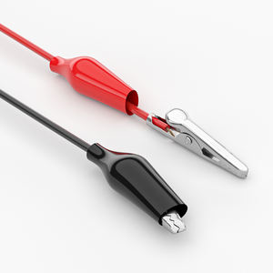 Cleqee P1011 BNC Q9 Fiche Mâle à 2 Pince Crocodile D'oscilloscope Sonde de Test Câble 110 cm - Product Image 4