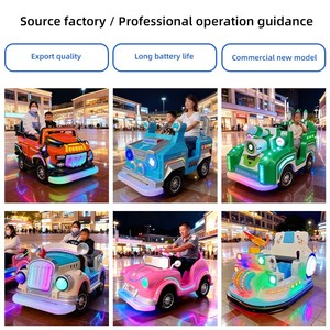 Auto Eléctrico Infantil de 24V para Centros Comerciales, Auto de Choque Todoterreno para Padres e Hijos con Luces LED para <span class=keywords><strong>Alquiler</strong></span> en Parques de Diversiones - Product Image 4