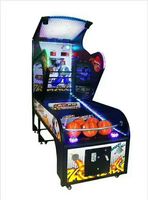 Machines de basket-ball d'arcade en métal en gros d'usine avec monnayeur 110/220V – Jeu de tir abordable pour enfants