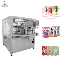 Machine automatique de remplissage et de scellage de sachets en mylar pour bourgeons de chanvre secs, fleurs de chanvre CBD