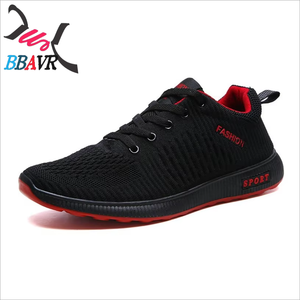 Zapatos Deportivos Casuales de Moda para Hombre, Ligeros, Transpirables, con Cordones y Suela Roja, para Primavera/Otoño, Shenzhen - Product Image 1