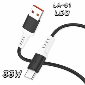 La01 Chất Lượng Cao Qc3.0 Sạc Nhanh 33W Cáp Dữ Liệu Cho Samsung Và Cho Xiaomi Cho Máy In Máy Tính Máy Quét Mã Vạch Thấp - Product Image 6