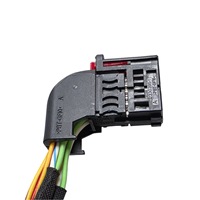 Connecteur automobile 12 broches MQS 2330395-1 5A233E0-01 Signal BDC PBT-GF10 90 °   Coque arrière IATF 16949 BMW GS 95006-1 pour BMW TE