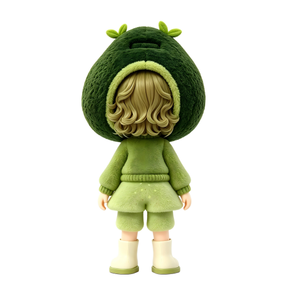 ตุ๊กตาฟิกเกอร์ขยับได้แบบสั่งทำพิเศษจาก PVC และ ABS รูปทรงอะโวคาโด สาวน่ารัก ของสะสม พร้อมบรรจุภัณฑ์แบรนด์ตามสั่ง - Product Image 6
