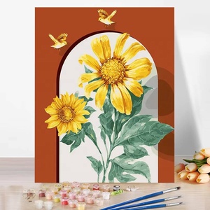 Vente flash - Kits de peinture par numéros personnalisés pour adultes, comprenant un châssis encadré, des pinceaux et des pigments acryliques - Product Image 2
