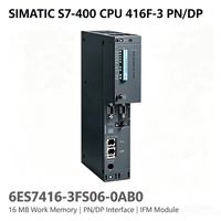 6ES7416-3FS06-0AB0, 6ES7 416-3FS06-0AB0, pour module de processeur Siemens PLC SIMATIC S7-400 CPU416F-3 PN/DP avec mémoire de travail et fonction Fail-Safe