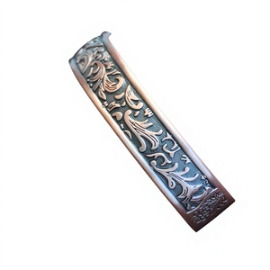 Authentic Textured Flower Garden Solid Pure Metal Cuff Fashionable Metal Jewelry Exquisite Design - Product Image 1