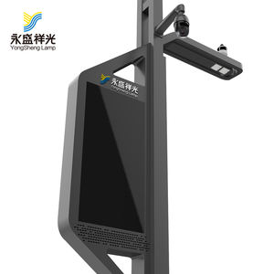 Colonnes d'éclairage intelligentes pour villes, fil de lampe <span class=keywords><strong>led</strong></span> avec WIFI, caméra de vidéosurveillance, équipement de Charge, 3m, 5m, 6m, 8m, 10m - Product Image 4