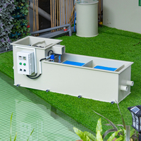 Système de filtration pour aquarium QihangRAS 10m³/h, usage domestique, jardin, filtres pour bassin à koïs 10m³/h, filtre à tambour combiné Ycm-b2c Qlozone