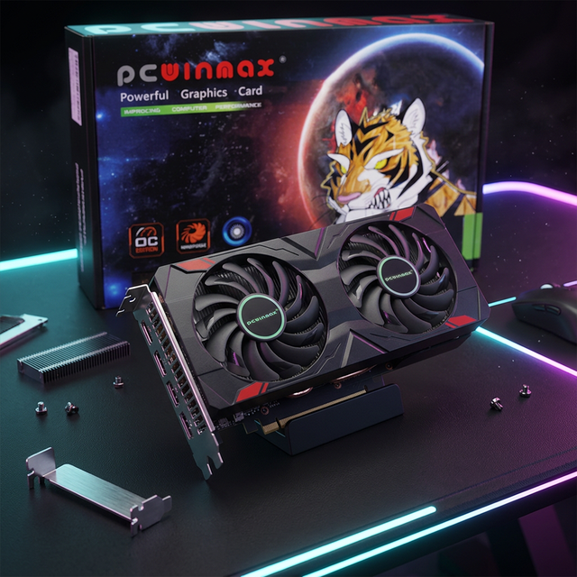 PCWINMAX GeForce RTX 3050 8GB Graphics Card 128Bit GDDR6 Dual Fans OEM Wholesale Ready Stock for Gaming Desktop