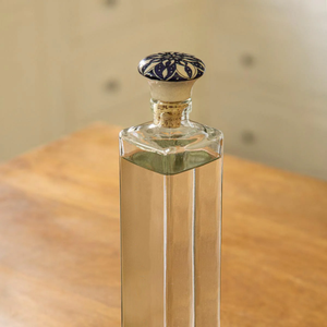 Nouveau design Bouteille en verre carrée de 750ml avec bouchon en céramique pour eau, vin, vodka, whisky, brandy et <span class=keywords><strong>tequila</strong></span> - Product Image 2