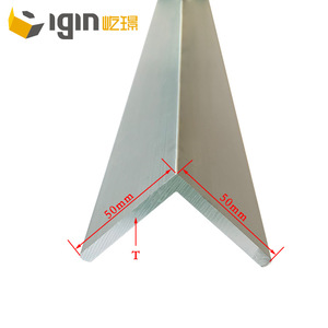 Support d'angle en aluminium Yijing 6063T5 en forme de L pour mur rideau, usage industriel - Product Image 2