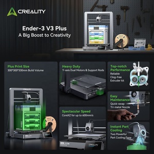 เครื่องพิมพ์สามมิติ Ender-3 V3 Plus รุ่นดั้งเดิม ประสิทธิภาพสูงสุด ระบบระบายความร้อนชิ้นงานทันที ขนาดการพิมพ์ใหญ่ 300*300*330 มม. เครื่องพิมพ์ FDM 3D ความเร็วสูง สำหรับห้องปฏิบัติการ - Product Image 5