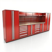 Poste de travail de garage établi modulaire et armoire d'atelier pour le stockage d'outils