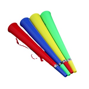 Nicro Wholesale Football Fan Supplies Refueling Props Football Horn Sports Meeting Game Cheering Props Straight Plastic Horn