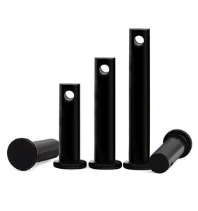 DIN1434 DIN1444 Stahl Schwarz oxid Universal Gabel kopfs tift mit Loch Perforierte Stift welle <span class=keywords><strong>ISO2341</strong></span> - Product Image 4