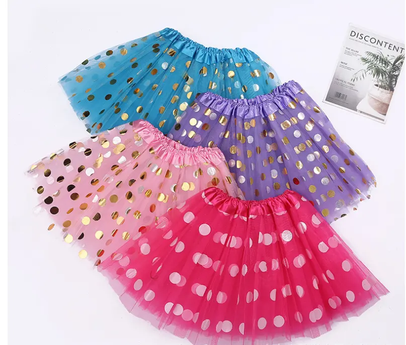 Изготовленный на заказ, оптовая продажа, детская юбка-пачка для девочек, юбка-От 3 до 8 лет Детская одежда детское платье для девочек, юбки-пачки