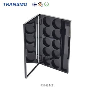 Emballage cosmétique de marque privée, boîte de poudre compacte carrée, conteneur de fard à joues personnalisé, palette de fards à paupières cosmétique 10 couleurs - Product Image 3