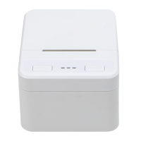 Printer Thermal Mini Yunli POS58L 58MM untuk Struk USB Desktop Kasir Barcode Direct Thermal 4800dpi Baterai 2000mAh