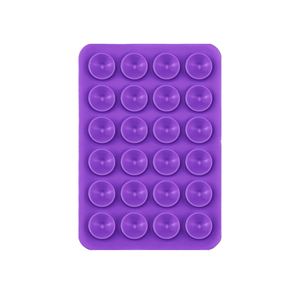 Soporte Rectangular para Teléfono con 24 Agarres Reutilizables, Base de Textura Suave, Antideslizante, de Silicona con Succión - Product Image 4