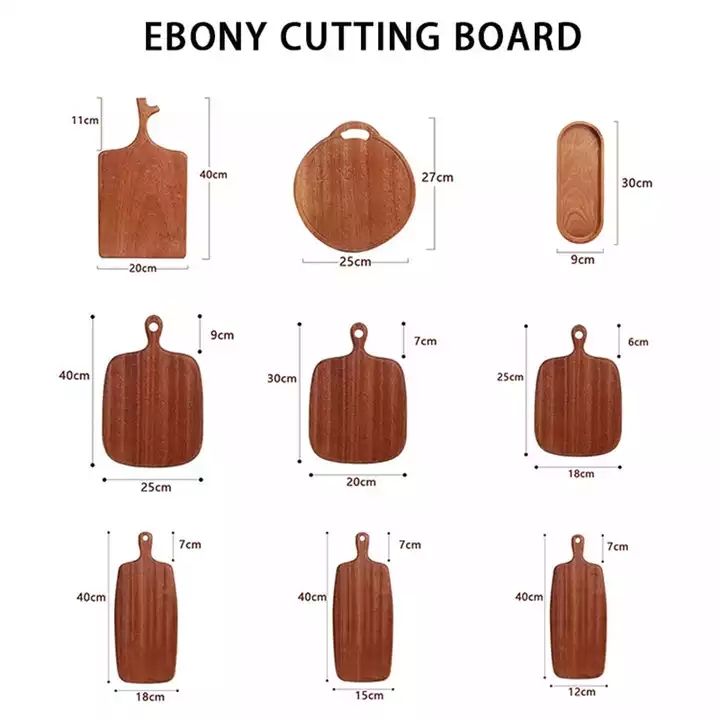 Ebony cutting board