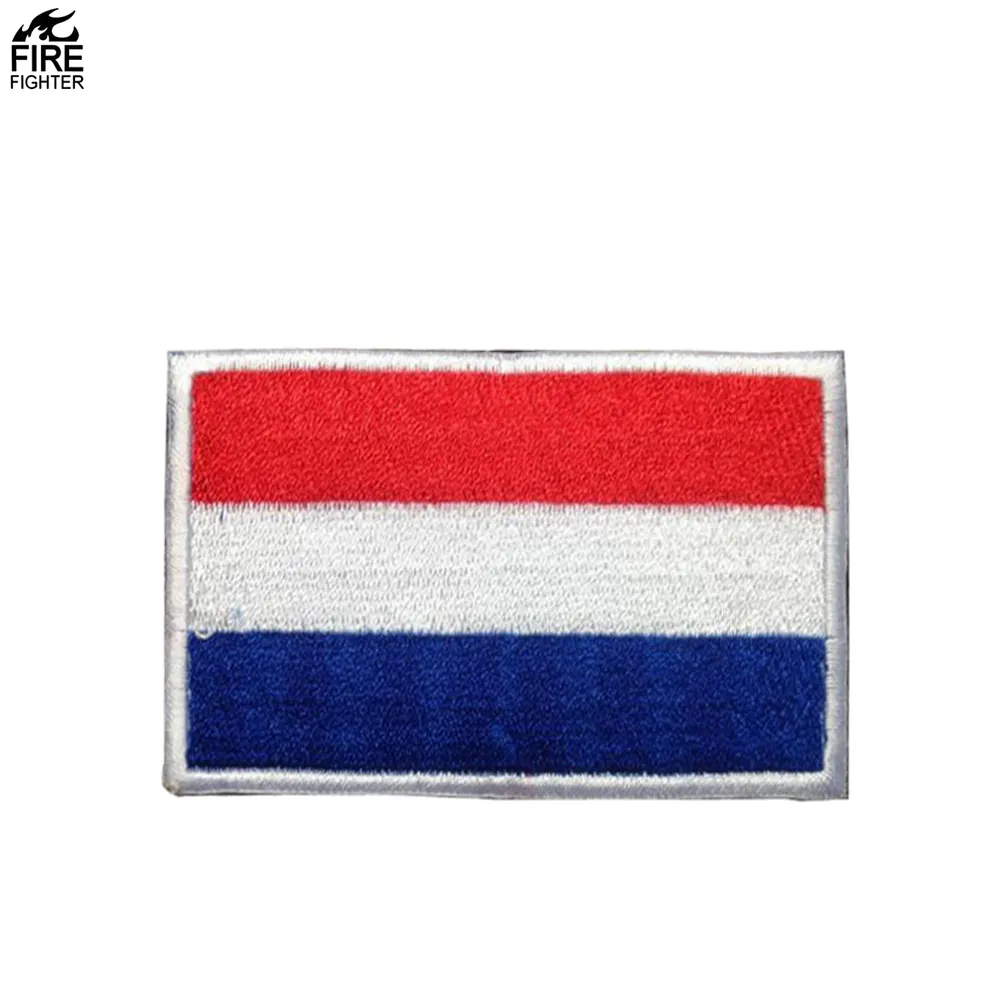 De Nederlandse Vlag Geborduurd Holland Nationaal Embleem Nederlands Naai Patch