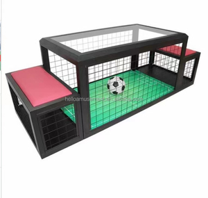 Véritable machine de football sous la table, <span class=keywords><strong>deux</strong></span> personnes, sport, jeu interactif, machine de football sous la table pour <span class=keywords><strong>jouer</strong></span> au football pour enfants - Product Image 2