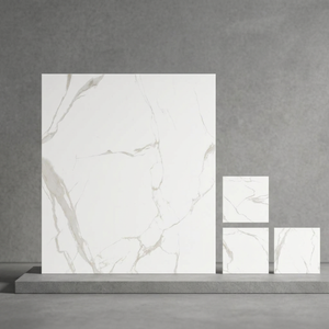 Cosmo Crema 60x60cm Nano Polished Porcelain Tiles Elegant Beige Marble Interior Floor Collection 8.5mm - Product Image 2